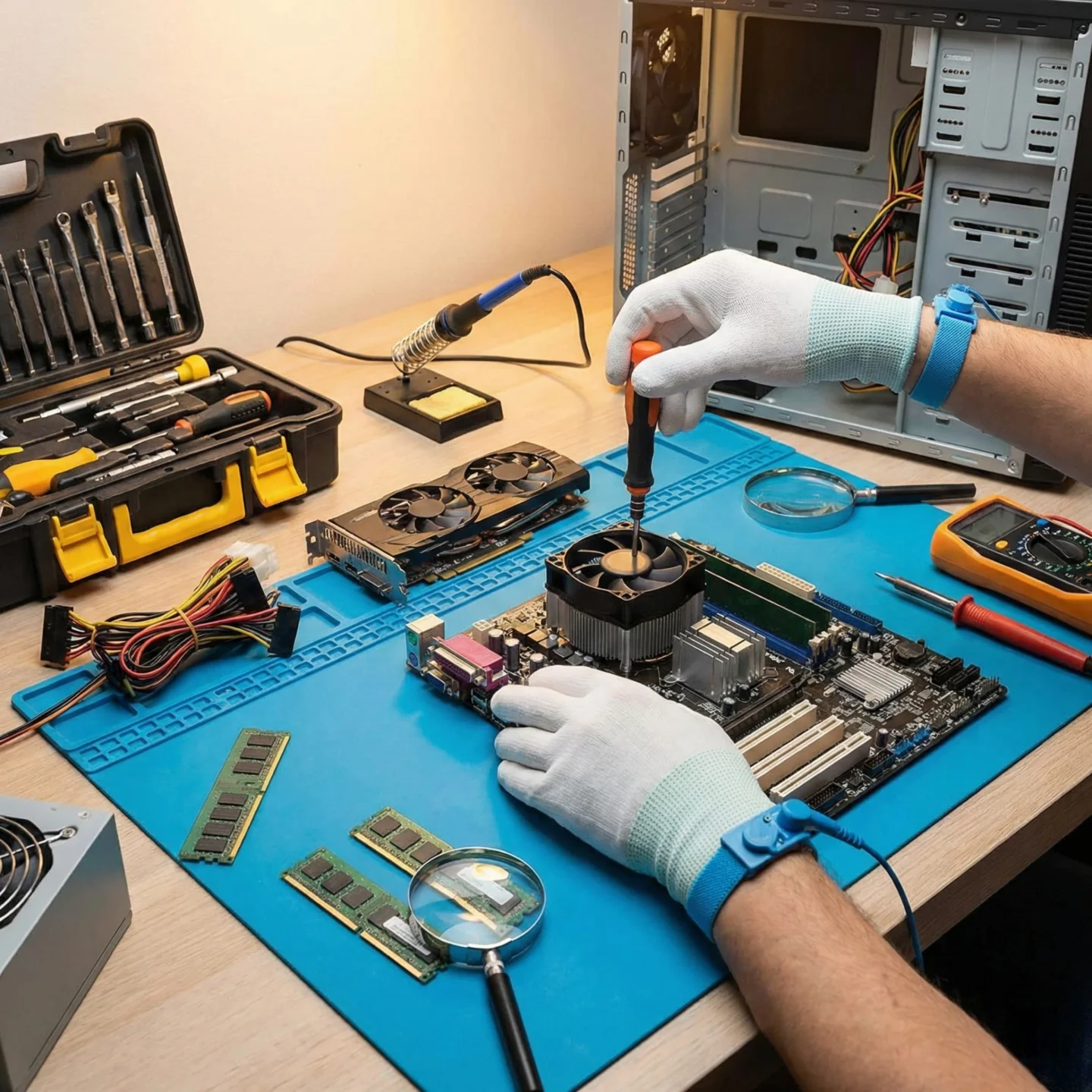 Atendimento técnico em informática e redes